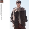 Z.R - Áo Khoác Dạ Có Mũ Dáng Overcoat - 2026AK42