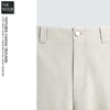 Z.R - Quần Khaki Thô Dáng Straight Fit - 2025QD36