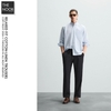 Z.R - Quần Cotton Pha Đũi Cạp Chun Dáng Relaxed-Fit - 2026QD20