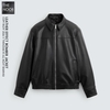 Z.R - Áo Khoác Da Cổ Bẻ Dáng Coach - 2026AK89