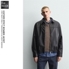 Z.R - Áo Khoác Da Cổ Bẻ Dáng Coach - 2026AK89