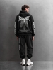 Noob Heritage x Be Thrived - Quần Nỷ Họa Tiết Ống Jogger Dáng Rộng - Định Lượng 345G - 2025QD03-CT08