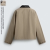 Z.R - Áo Khoác Cổ Bẻ Dáng Overshirt - 2026AK100