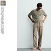 Z.R - Quần Cotton Pha Đũi Cạp Chun Dáng Relaxed-Fit - 2026QD36