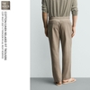 Z.R - Quần Cotton Pha Đũi Cạp Chun Dáng Relaxed-Fit - 2026QD36