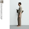 Z.R - Quần Cotton Pha Đũi Cạp Chun Dáng Relaxed-Fit - 2026QD36