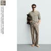 Z.R - Quần Cotton Pha Đũi Cạp Chun Dáng Relaxed-Fit - 2026QD36