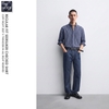 Underness - Sơ Mi Dài Tay Kẻ Caro Vải Seersucker - 2027SMD02