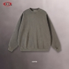Be Thrived - Áo Nỷ Dài Tay Dáng Rộng Washed Bạc - Định Lượng 400G - 2027AN04