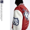 Z.R - Áo Khoác Varsity Bomber Thêu Patch Họa Tiết - 2027AK11