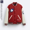 Z.R - Áo Khoác Varsity Bomber Thêu Patch Họa Tiết - 2027AK11
