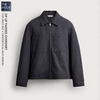 Z.R - Áo Khoác Cổ Bẻ Chần Bông Dáng Overshirt - 2027AK01