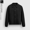 Z.R - Áo Khoác Overshirt Cổ Bẻ Dáng Boxy - 2027AK18
