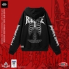 Noob Heritage x Be Thrived - Áo Hoodie Họa Tiết Dáng Rộng - Định Lượng 345G - 2025AN05-CT09