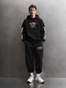 Noob Heritage x Be Thrived - Quần Nỷ Họa Tiết Ống Jogger Dáng Rộng - Định Lượng 345G - 2025QD03-CT08