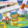 but-mau-acrylic-marker-ve-tren-moi-chat-lieu