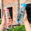 Sỉ In Logo Khắc Logo Bình Thủy Tinh Kim Cương 420ML BTT12