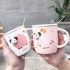 Ly Sứ Cừu Xinh Xắn Tặng Kèm Muỗng C141