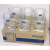 Sỉ In Logo Set Ly Thủy Tinh Ocean b11010 295ML BLTT52