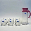 Sỉ In Logo Bộ Bình và Cốc Thủy Tinh BLTT45