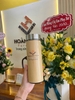 Sỉ In Tên Khắc Logo Bình Tre Giữ Nhiệt 450ML BGN19