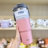 Sỉ In Logo Khắc Tên Ly Giữ Nhiệt Tyeso Cao Cấp Có Quai Xách 900ML B508