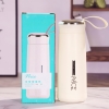 Sỉ In Logo Bình Thủy Tinh Bọc Nhựa 400ML BTT19