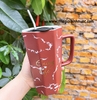 Ly Sứ Văn Phòng Hoạ Tiết Marble Sang Trọng C236
