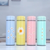 Sỉ In Logo Bình THỦY TINH 400ml hoa cúc pastel BTT26