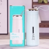 Sỉ In Logo Bình Thủy Tinh Bọc Nhựa 400ML BTT19