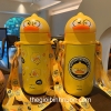 Bình Giữ Nhiệt Vịt Vàng Đáng Yêu Kèm Dây Đeo 350ML B469