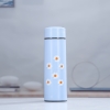 Sỉ In Logo Bình THỦY TINH 400ml hoa cúc pastel BTT26