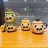 Ly Sứ Panda Dễ Thương Kèm Nắp 350ML C250