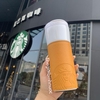 Bình Giữ Nhiệt Starbucks Korea 2020 Leather Thermos Cup B447