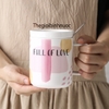Ly Sứ Hoạ Tiết Chữ Love Dễ Thương C120