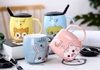 Ly Sứ Hình Thú Dễ Thương Kèm Muỗng C54