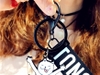 Móc Khóa Sticker Mèo Trắng Ngộ Nghĩnh K132