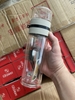 Sỉ In Logo Bình Thủy Tinh 2 Lớp Lọc Trà 400ML BTT6