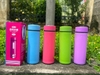 Sỉ In Logo Bình Thủy Tinh Bọc Nhựa 450ML BTT9