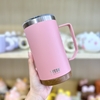 Sỉ In Logo Khắc Tên Ly Giữ Nhiệt Quai Cầm TYESO 710ML B518