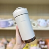 Ly Giữ Nhiệt Tráng Sứ Inox 316 Cao Cấp 500ML Tặng Kèm Ống Hút Thuỷ Tinh B536