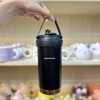 Ly Giữ Nhiệt Tráng Sứ Inox 316 Cao Cấp 500ML Tặng Kèm Ống Hút Thuỷ Tinh B536