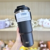 Sỉ In Logo Khắc Tên Ly Giữ Nhiệt Tyeso Cao Cấp Có Quai Xách 900ML B508