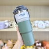 Sỉ In Logo Khắc Tên Ly Giữ Nhiệt Tyeso Cao Cấp Có Quai Xách 900ML B508