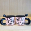 Ly Sứ LOVE 380ML Kèm Muỗng Dễ Thương C297