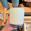 Starbucks Mint Green Stripes Wooden 375ML 2023 C312