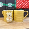 Ly Sứ Starbucks Waffle Biscuit Bear 355ML C309