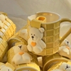 Ly Sứ Starbucks Waffle Biscuit Bear 355ML C309