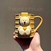 Ly Sứ Starbucks Waffle Biscuit Bear 355ML C309