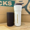 Bình Giữ Nhiệt Starbucks Korea 2020 Leather Thermos Cup B447